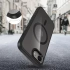 Nothing Phone 3A Tok - Tech-Protect MagMat MagSafe - Átlátszó-Fekete