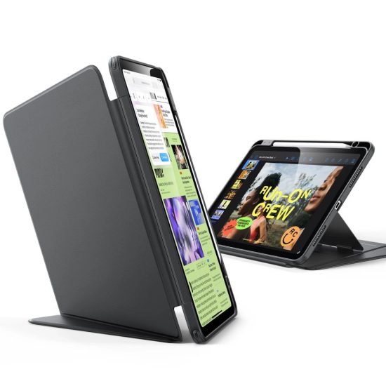 iPad Air 10.9" (2020-2022) / 11" (2024-2025) Tok - ESR Flip Hybrid Case - Fekete
