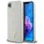 iPhone 16e Tok - Guess Grained Hot Stamp Peony Triangle Logo MagSafe - Bézs