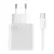 Xiaomi HyperCharge Combo Hálózati Töltő 120W - USB-A + A-C Kábel - Fehér