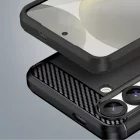 Samsung Galaxy M06 5G Tok - Carbon Case - Fekete