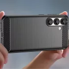 Samsung Galaxy M16 5G Tok - Carbon Case - Fekete