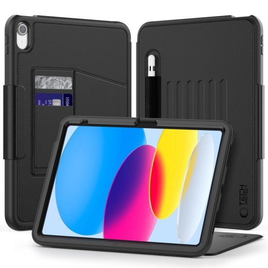 iPad 10.9" (2022) / 11" (2025) Tok - Tech-Protect SC Pen Armor - Fekete
