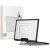 MacBook Air 13" M2 / M3 / M4 (2023-2025) Tok - Tech-Protect SmartShell Pro - Átlátszó-Fekete