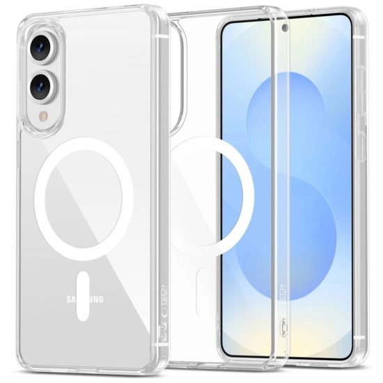 Samsung Galaxy S25 Edge Tok - Tech-Protect FlexAir Hybrid MagSafe - Átlátszó