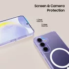 Samsung Galaxy S25 Edge Tok - Tech-Protect FlexAir Hybrid MagSafe - Átlátszó