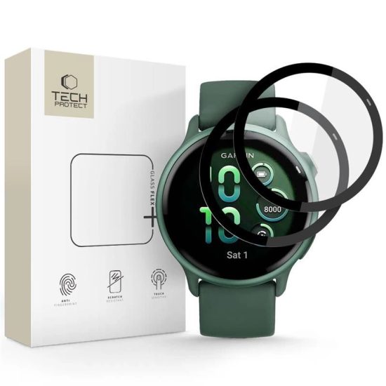 Garmin Vivoactive 6 Kijelzővédő - Tech-Protect Glass Flex+ x 2 db