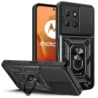 Motorola Moto G15 Tok - Tech-Protect CamShield Pro - Fekete