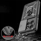 Motorola Moto G15 Tok - Tech-Protect CamShield Pro - Fekete