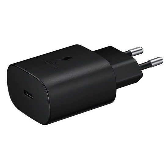 Samsung Hálózati Töltő 25W - USB-C - Fóliatasakban - Fekete