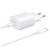 Samsung Hálózati Töltő 25W - USB-C + C-C Kábel - Fóliatasakban - Fehér