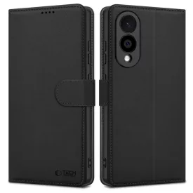 Samsung Galaxy S25 Edge Tok - Tech-Protect Wallet - Fekete