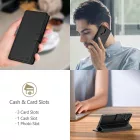 Samsung Galaxy S25 Edge Tok - Tech-Protect Wallet - Fekete