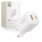 Tech-Protect NCM33 Hálózati Töltő 33W - A + C - Fehér