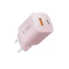 Tech-Protect NCM33 Hálózati Töltő 33W - A + C - Pink