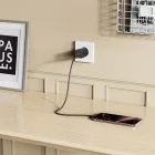 Tech-Protect NCM33 Hálózati Töltő 33W - A + C - Fekete