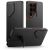 Samsung Galaxy S25 Ultra Tok - Tech-Protect Kevlar Aura MagSafe - Fekete-Narancs