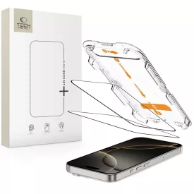   iPhone 16 Pro Kijelzővédő Üvegfólia - Tech-Protect Quick Set+ x 2 db