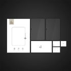 Samsung Galaxy Tab S10 FE+ 13.1" (X620 / X626B) Kijelzővédő Üvegfólia - Tech-Protect Glass Fit+ x 2 db