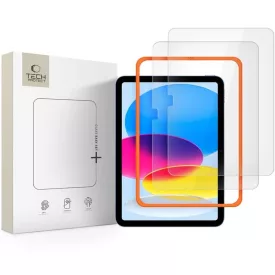   iPad 10.9” (2022) / iPad 11” (2025) Kijelzővédő Üvegfólia - Tech-Protect Easy Set+ x 2 db