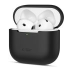 Apple AirPods 4 Tok - Tech-Protect Silicone - Fekete