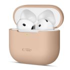 Apple AirPods 4 Tok - Tech-Protect Silicone - Bézs