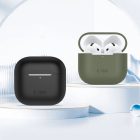 Apple AirPods 4 Tok - Tech-Protect Silicone - Szürke