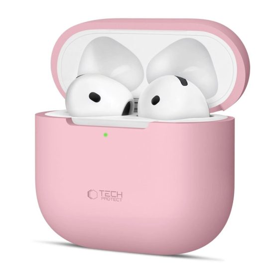 Apple AirPods 4 Tok - Tech-Protect Silicone - Pink