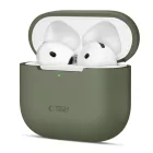 Apple AirPods 4 Tok - Tech-Protect Silicone - Olíva