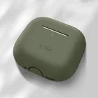 Apple AirPods 4 Tok - Tech-Protect Silicone - Olíva