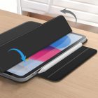iPad 10.9" (2022) / iPad 11" (2025) Tok - Tech-Protect Smartcase Magnetic - Fekete