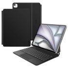 iPad Pro 12.9” (2020-2022) / iPad Air 13" (2024-2025) Tok - Tech-Protect Smartcase Magnetic + Billentyűzet - Fekete