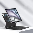 iPad Pro 12.9” (2020-2022) / iPad Air 13" (2024-2025) Tok - Tech-Protect Smartcase Magnetic + Billentyűzet - Fekete