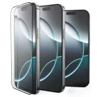 Samsung Galaxy S25 Edge Kijelzővédő Üvegfólia - Tech-Protect Glass Fit+ - Fekete x 2 db