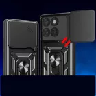 Motorola Edge 60 Fusion Tok - Tech-Protect CamShield Pro - Fekete
