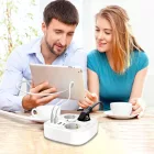 Tech-Protect PCS3X4 Hosszabbító Elosztó - 3x AC + 2x USB-A + 2x USB-C 2m - Fehér