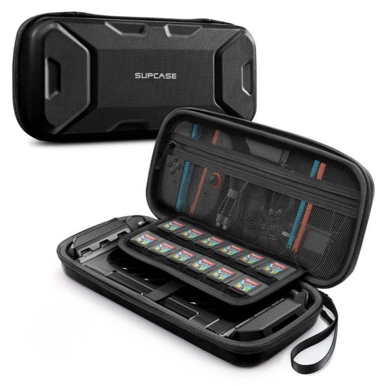 Nintendo Switch 2 Hordtok - Supcase Carrying Plus - Fekete