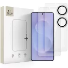 Samsung Galaxy S25 Edge Kijelzővédő és Kameravédő Üvegfólia Készlet - Tech-Protect Glass Set+