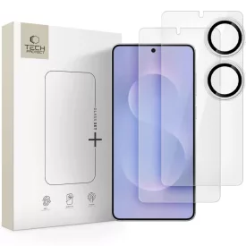   Samsung Galaxy S25 Edge Kijelzővédő és Kameravédő Üvegfólia Készlet - Tech-Protect Glass Set+