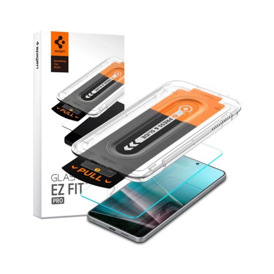 Samsung Galaxy S25 Edge Kijelzővédő Üvegfólia - Spigen Glas.tR EZ Fit Pro