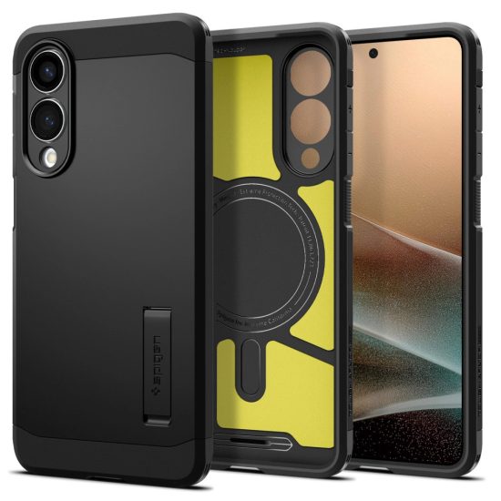 Samsung Galaxy S25 Edge Tok - Spigen Tough Armor AI MagFit - Fekete