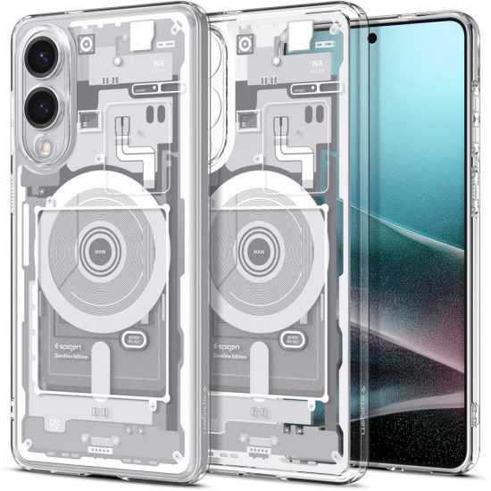 Samsung Galaxy S25 Edge Tok - Spigen Ultra Hybrid MagFit - Zero One Fehér