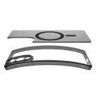 Samsung Galaxy S25 Edge Tok - Spigen Ultra Hybrid MagFit - Áttetsző-Fekete