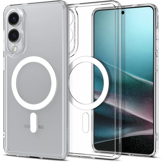 Samsung Galaxy S25 Edge Tok - Spigen Ultra Hybrid MagFit - Átlátszó