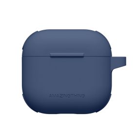 AirPods 4 Tok - AmazingThing Omni Case - Sötétkék AirPods 4 Tok - AmazingThing Omni Case - Sötétkék