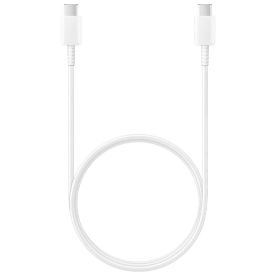 Samsung USB-C - USB-C Kábel - 1m 3A - Fóliatasakban - Fehér
