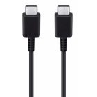 Samsung USB-C - USB-C Kábel - 1m 3A - Fóliatasakban - Fekete
