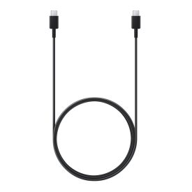   Samsung USB-C - USB-C Kábel - 1.8m 3A - Fóliatasakban - Fekete