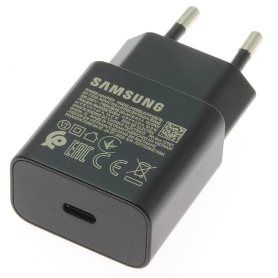Samsung Hálózati Töltő 15W - USB-C - Fóliatasakban - Fekete