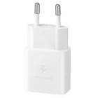Samsung Hálózati Töltő 15W - USB-C - Fóliatasakban - Fehér